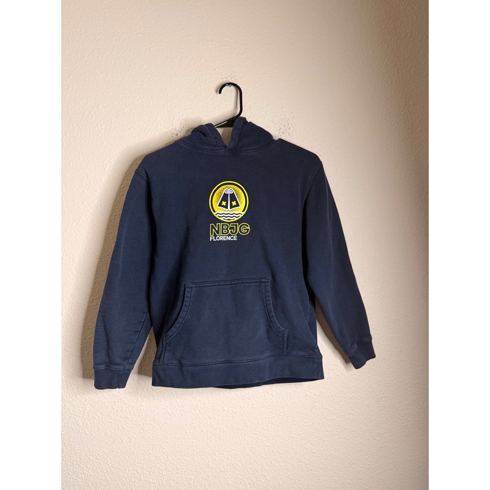 Florence Marine X Newport Beach Junior Lifeguard Hoodie Youth Large YL NBJG Navy